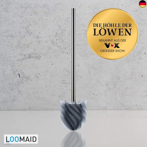 LOOMAID Silikon WC-Bürste mit Lotuseffekt ? Made in Germany ? Ersatz Klobürste, - Bild 2 von 5