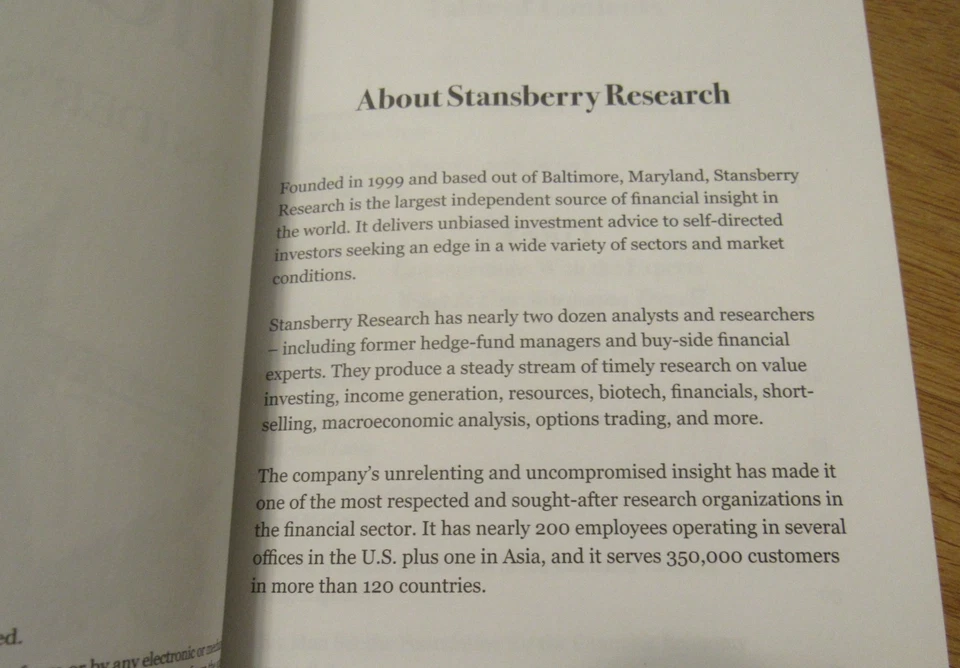 The Marijuana Industry: Insider's Playbook, Hardcover, 2018, Stansberry Research - Image 4 of 4