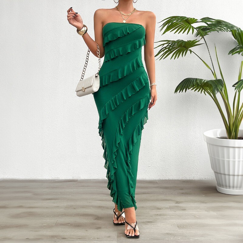 strapless black dress midi Shaun Midi Dress | Black | Womens