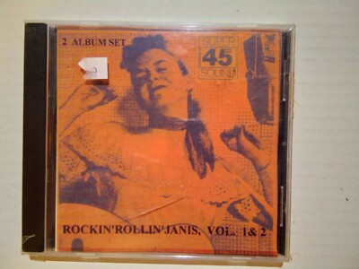 JANIS MARTIN ROCKIN'ROLLIN'JANIS, VOL. 1 & 2 CD SET *SEALED/BRAND NEW*~FREE SHIP