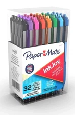 Papermate Inkjoy 300 RT Assorted Colors  32 Pens  New In Box 2146728