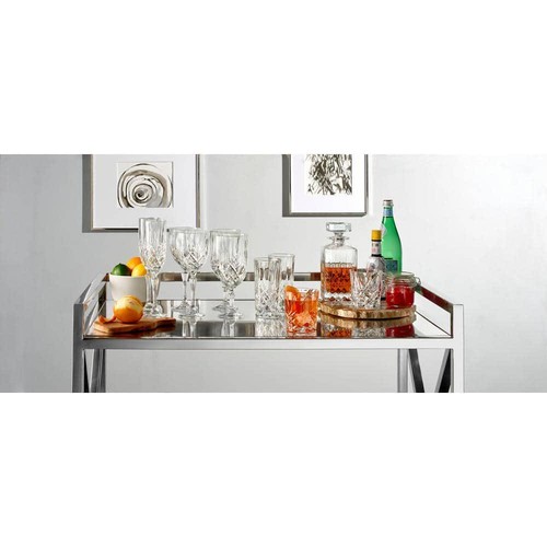Juego de vasos Marquis Shot 11 oz cristalinos dobles antiguos (juego de 4) - Imagen 4 de 4