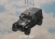 2020 Black Jeep Wrangler Jku Unlimited Christmas Ornament Hard Top 18 19 17 Bb