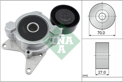 INA 534 0174 10 Riemenspanner, Keilrippenriemen für LEXUS,TOYOTA