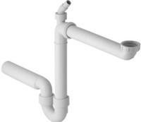 Geberit SpüLtisch RöHrensiphon 1 1/2 X 50 Geruchverschluss Siphon Sifon Raumspar