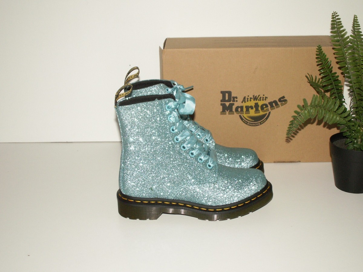 1460 Sparkle Metallic Dr Martens Teal Sparkle Dr Martens Pascal