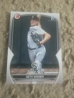 SETH KEENER 2023 BOWMAN DRAFT CARD BD-94 CHICAGO WHITE SOX (FIRST PROSPECT BASE)