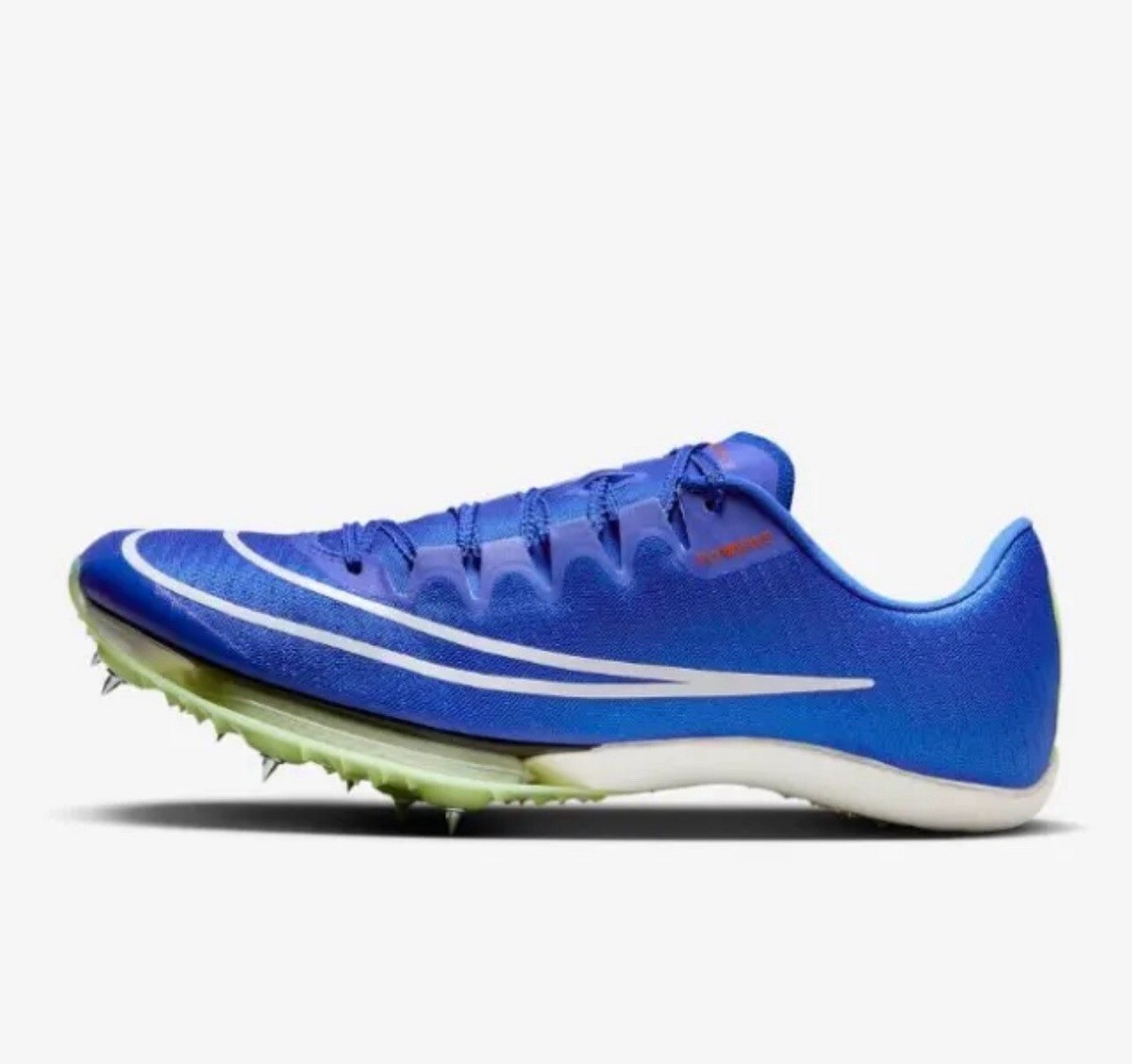 Nike Air Zoom Maxfly Racer Blue Lime White Track Spikes DH5359-400