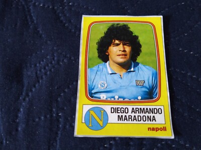 FIGURINA CALCIATORI PANINI 1985/86 N.177 SQUADRA NAPOLI