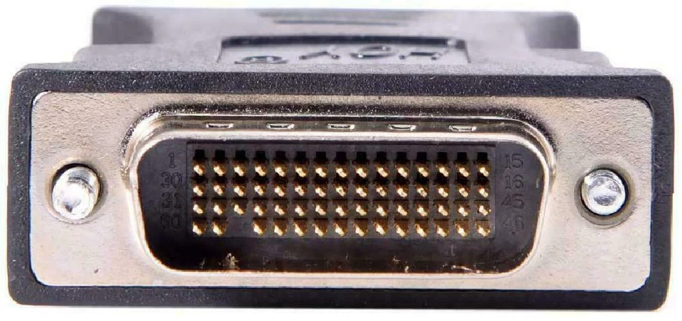 1 to 1 DMS-59 DMS59 59Pin DVI Male to 1-Port VGA Female Video Y Splitter - Image 3 of 4