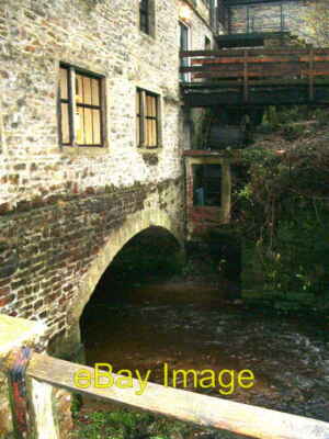Photo 6x4 Rear of High Corn Mill Skipton Eller Beck disappears for 500 me c2007