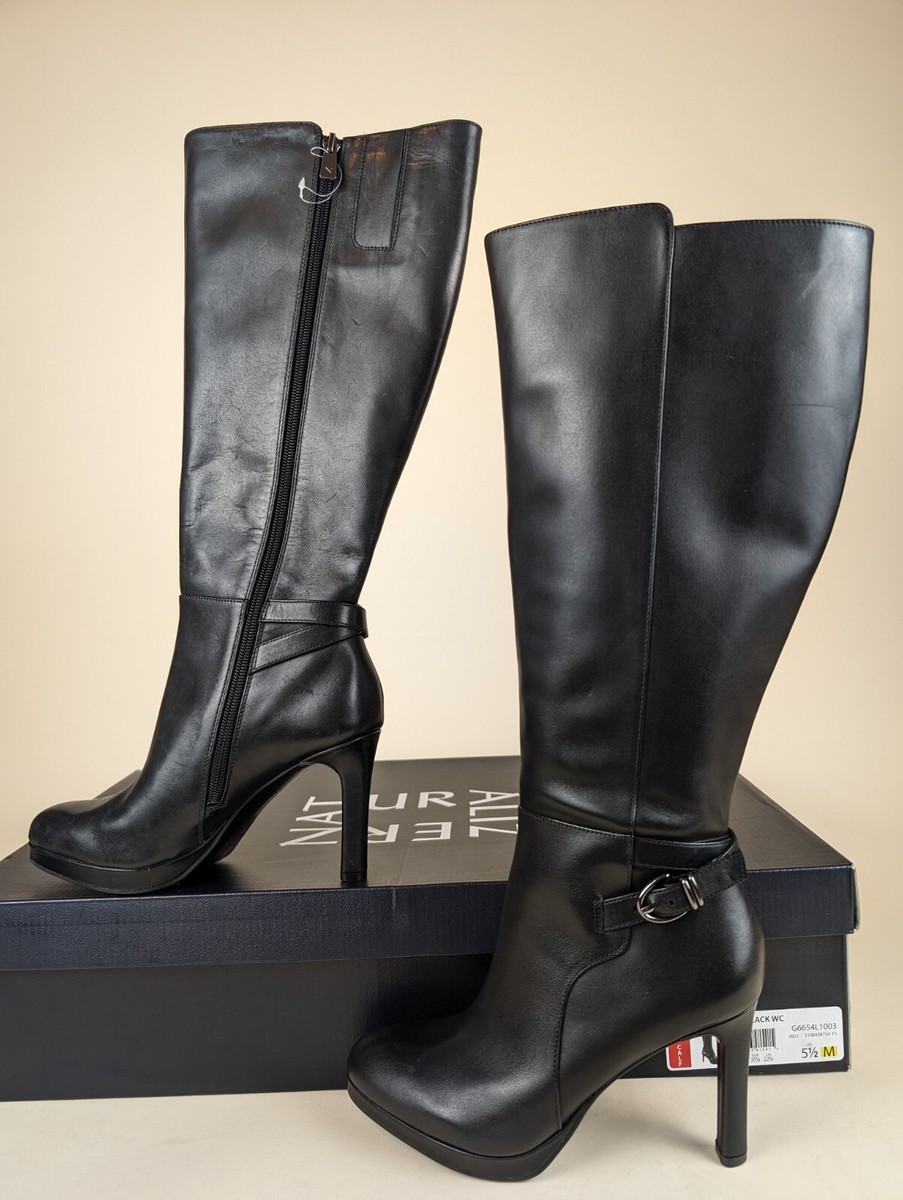 Heeled Boots Naturalizer N5 Comfort Boots Naturalizer Black