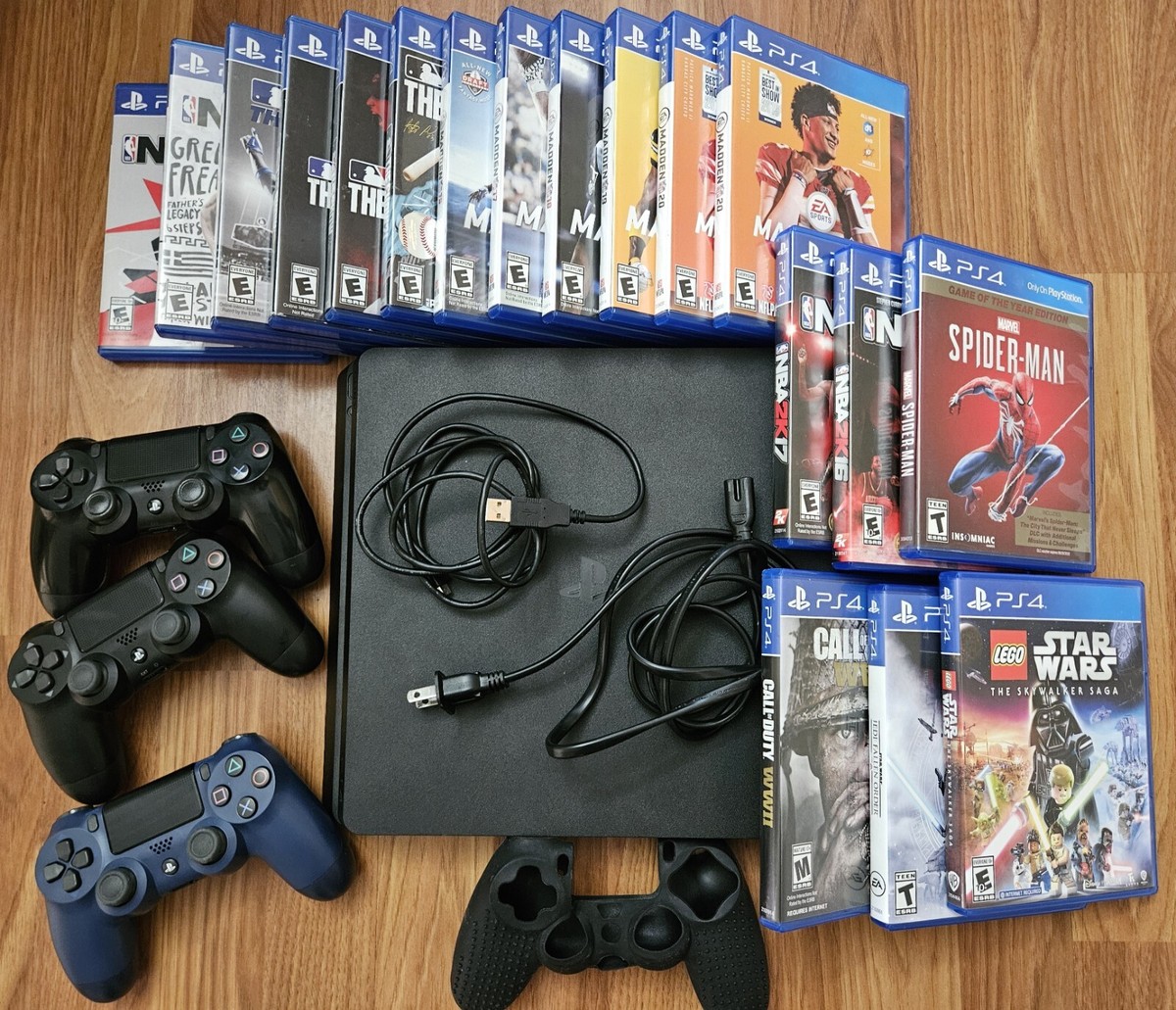 SONY ソニー PS4 アメリカ版 ソフト3本 中古 海外 CUH-2215B（SONY 