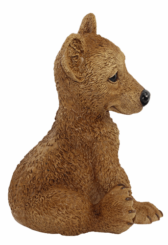Figura Decorativa Animal Niño Osos 2er Kit Colección Castagna De Resin H 21-22cm - Imagen 6 de 6