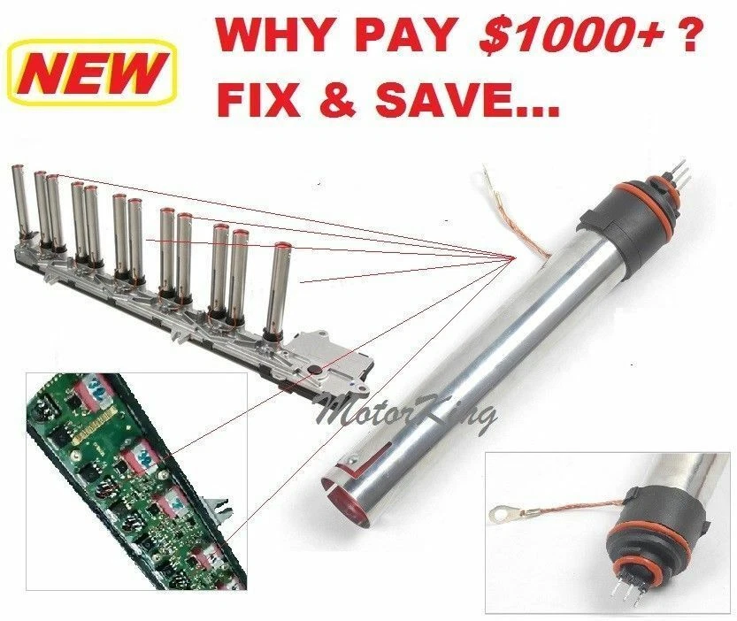 Kit de reparación de bobina de casete de encendido derecha y 24 Mosfet para Benz CL600 B2919*12 ic413 Foto 2 de 4