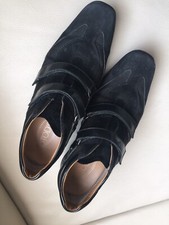 💓Scarpe Sneakers donna Tod’s Nere In Pelle 41 Originale