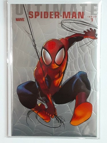 ULTIMATE SPIDERMAN #1 2009 UNTOUCHED PITTSBURGH COMICON VIP VARIANT SKETCH COVER - Picture 6 of 12