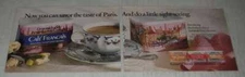 1988 General Foods International Coffees Cafe Francais Coffee Ad - Savor Paris