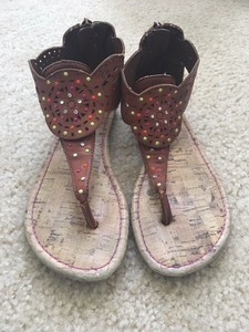 justice girls sandals