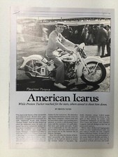 MISC65 Article Preston Tucker American Icarus Nice 6 page history of TUCKER