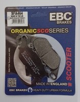 Ebc Organisch Vordere BremsbeläGe FüR Yamaha XC115 Delight (2014 Zu 2016)