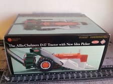 Ertl Ac D-17 W/new Idea Picker 1/16 Diecast Farm Implement /tractor  Replica