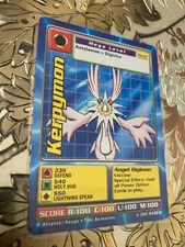 Digimon Digi Battle Kerpymon Good Mo-07 Vintage Movie Promo Card