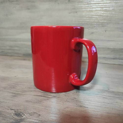 Nescafe 50th Anniversary 1939 to 1989 Coffee Mug Vtg Red White Gold Micro Safe - Picture 5 of 15