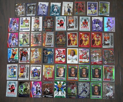 Huge Lot of 53 Modern Big Name Rookie Cards - Bijan, Devonta Smith, Addison, etc