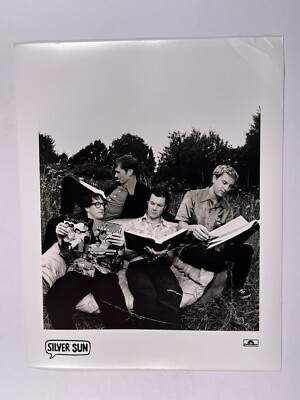Silver Sun Photo James Broad Richard Sayce Orig Black And White Promotion 1990s