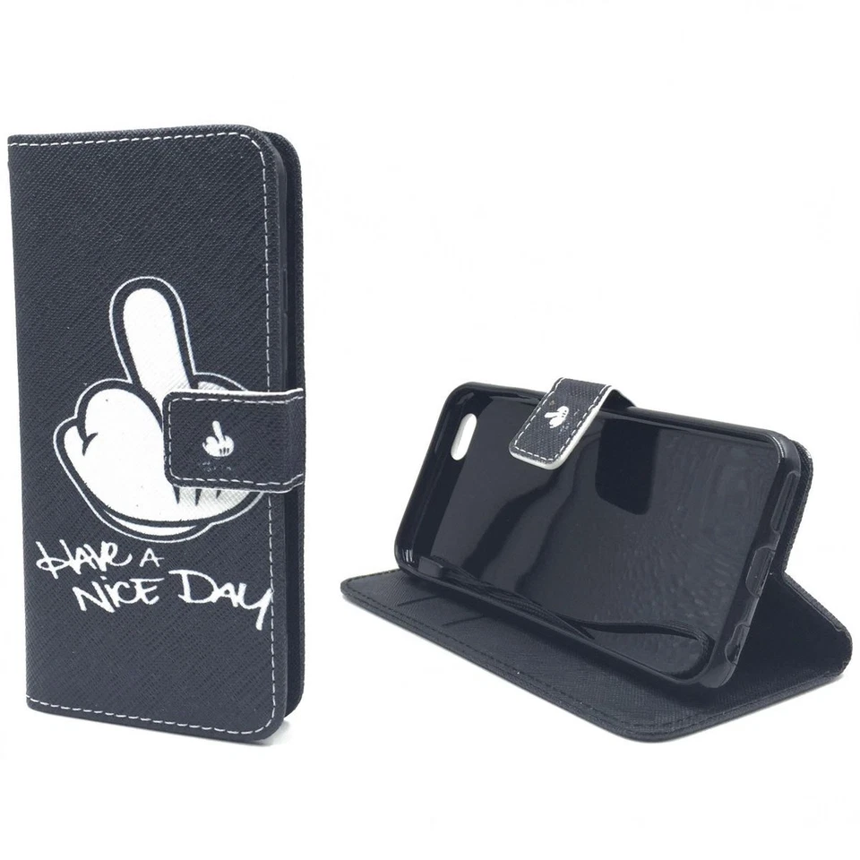 Funda Case Para Apple iPhone 6 / 6s Protección 9H Negra - Imagen 2 de 3