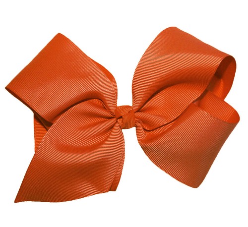 WD2U Girls Large 6" Grosgrain Knotted Hair Bow French Clip Barrette - Picture 56 of 60