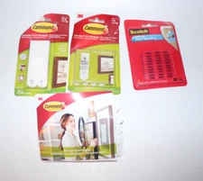 Command Strip mix lot of hook and loop and sticky Frames Pictures