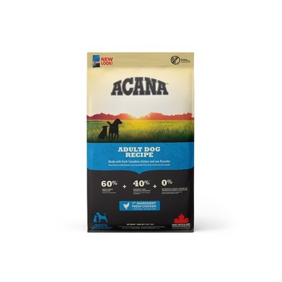 Acana Adult Recipe Trockenfutter für Hunde 17kg