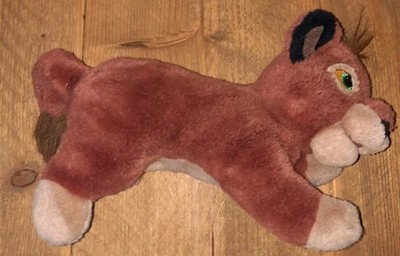 Kovu Plüsch Stofftier Disney Store Lion King 2 Simba's Pride 50cm König Löwen