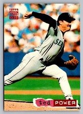 Ted Power - 1994 Topps Stadium Club #163 - Seattle Mariners Baseball Card