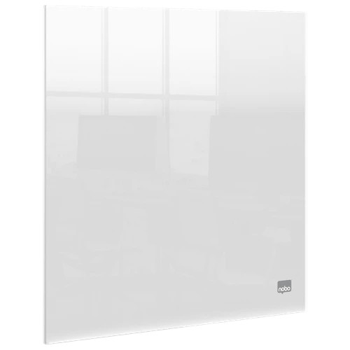 Nobo Transparent Acrylic Mini Whiteboard Desktop or Wall Mounted 300x300mm 19156
