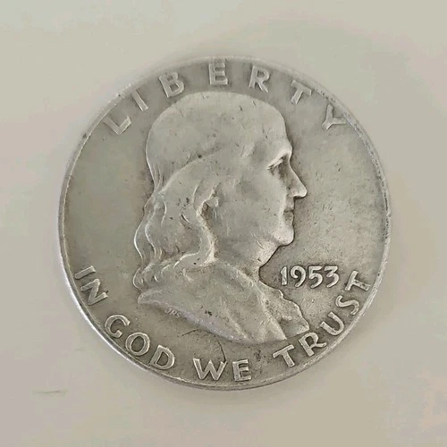 Franklin 1953-D Half Dollar Silver Coin Business Strike Denver KM#195