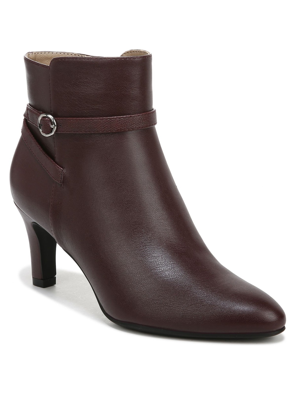 Женские коричневые пинетки LIFE STRIDE из искусственной кожи с пряжками Lizard Flex Guild с миндалем, 9 М