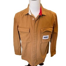 Tommy Jeans Men's Brown Duck Canvas Chore Jacket Medium