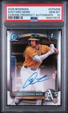 Shotaro Morii Bowman Chrome 2025 Auto