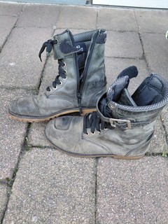 Motorradstiefel Gr 43 Echtleder
