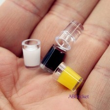 30PC 1/12 Scale Dollhouse Miniatures Drinks Juice Milk Cup Bottles Kitchen Shop