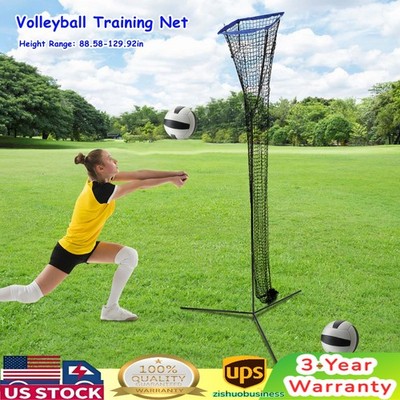 Movable Volleyball Setter Trainer Net Setting Training Equipment Target Practice
