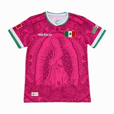 VIRGENCITA Mexico Jersey Unisex Hot Pink