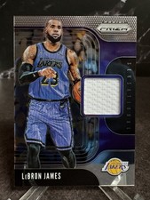 LeBron James [Orange Ice] #LBJ Prices | 2019 Panini Prizm