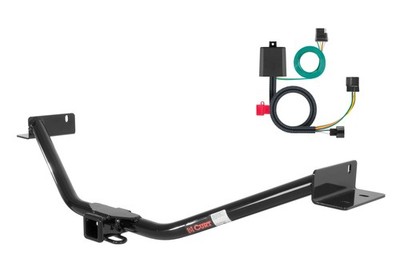 Curt Class 3 Trailer Hitch 2in Receiver & Wiring Harness Kit 13073-56346