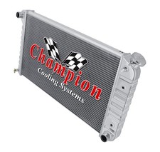 Dr Champion 3 Row Stamped Tank Radiator 17x28 For 1966-1977 Oldsmobile Cutlass