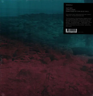 Matti Bye Capri Clouds CLEAR / COLOURED VINYL NEW OVP Denovali Vinyl LP