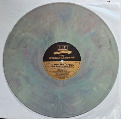 The Crowdpleasers - I Know/I Want You To Know 30th Anniversary EP MULTICOLOURED